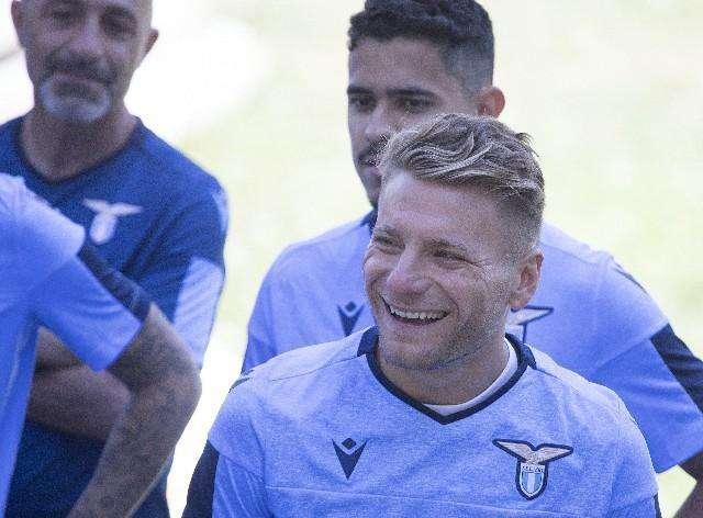 Lazio, Immobile: "Sono felice, portare l'aquila sul petto è motivo d'orgoglio"