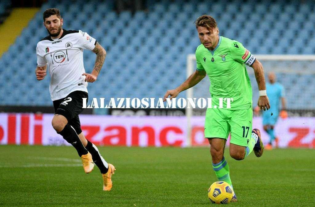 Lazio - Spezia, statistiche simili nei primi tempi: ma nella ripresa...