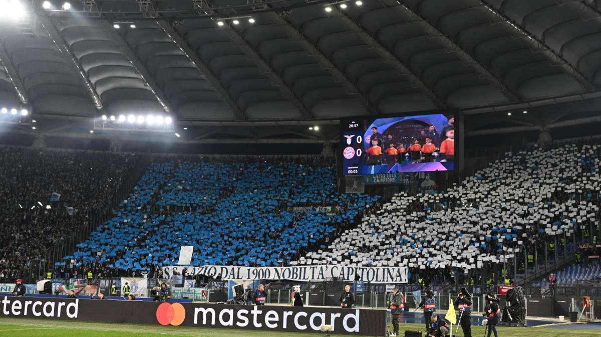 Lazio - Bayern, la Curva Maestrelli emoziona la società - FOTO