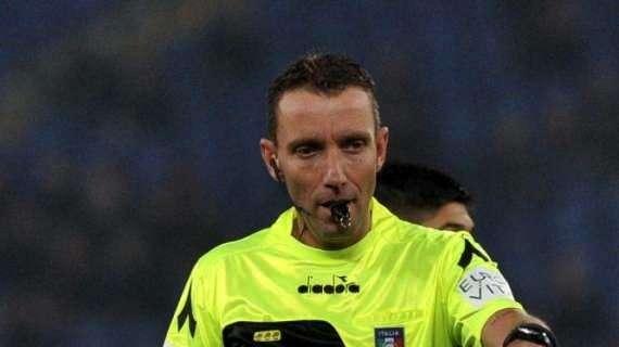 Inter - Lazio, l'arbitro della gara: i precedenti 