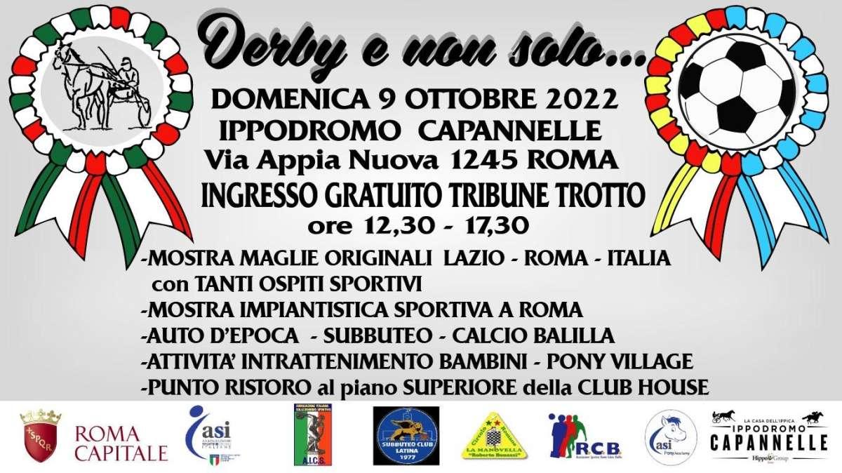 "Derby e non solo", l'evento che unisce calcio e ippica capitolini: presente un ex Lazio