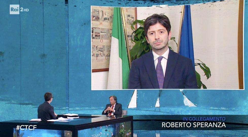 Coronavirus / Il Ministro Speranza a 'Che tempo Che Fa': "Misure prorogate oltre il 3 aprile e non di qualche giorno"