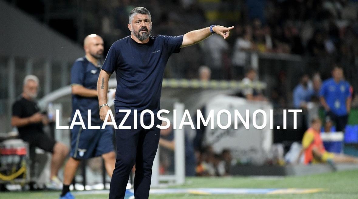 Lazio, Gattuso passa alla difesa a tre: il cambio a Frosinone