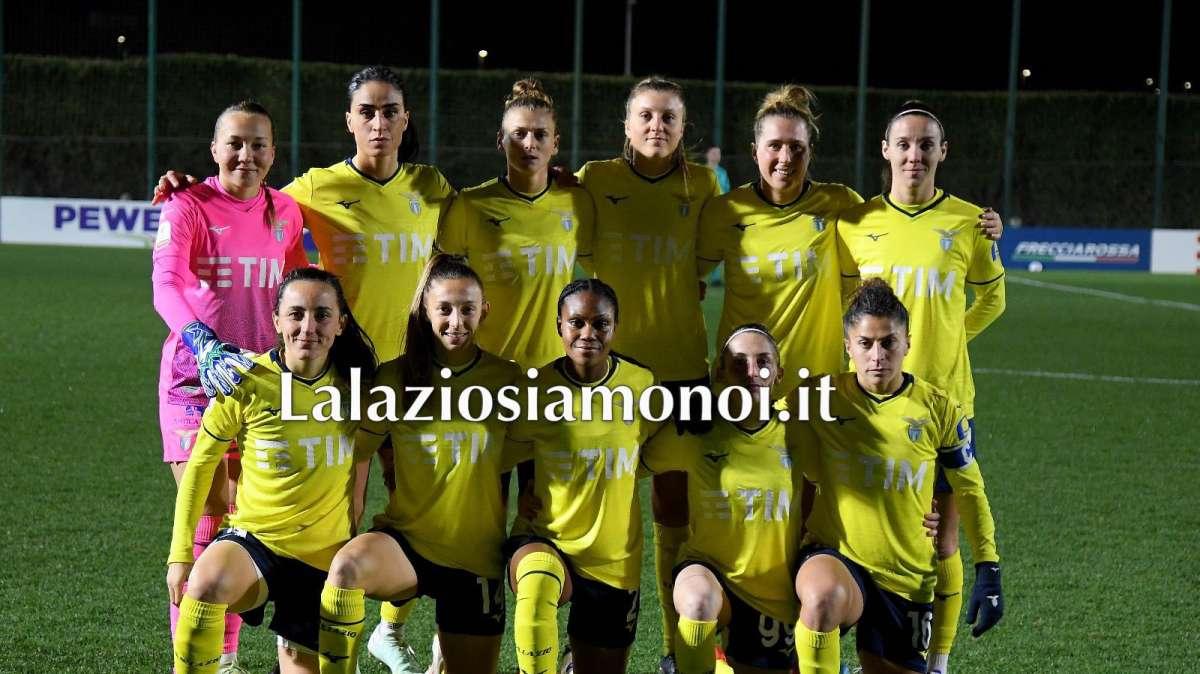 IL TABELLINO di Napoli - Lazio Women 0-4