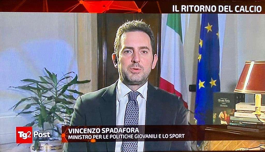 Spadafora: "Calcio simbolo di ripartenza. Diretta tv? Pronto a intervento normativo"