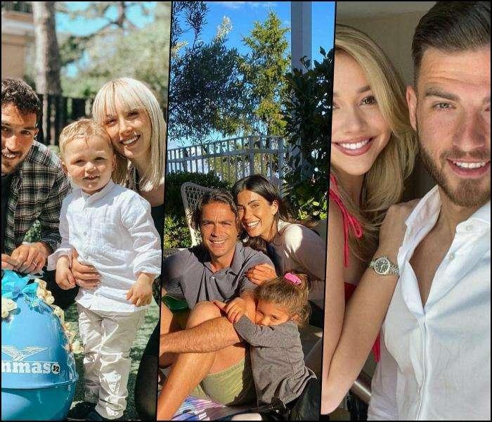 Lazio, gli auguri di buona Pasqua delle famiglie Matri, Cataldi e Hoedt - FOTO