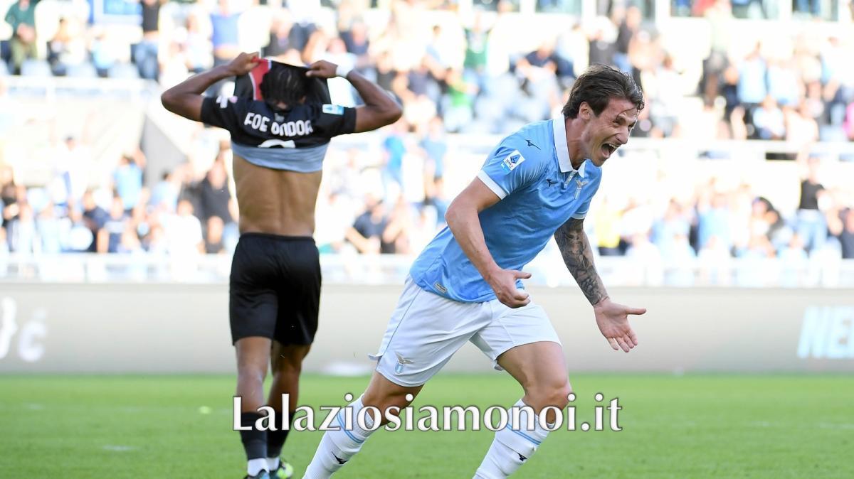 Pinamonti trova il primo gol con la Lazio: la dolce dedica di Dasha - FOTO