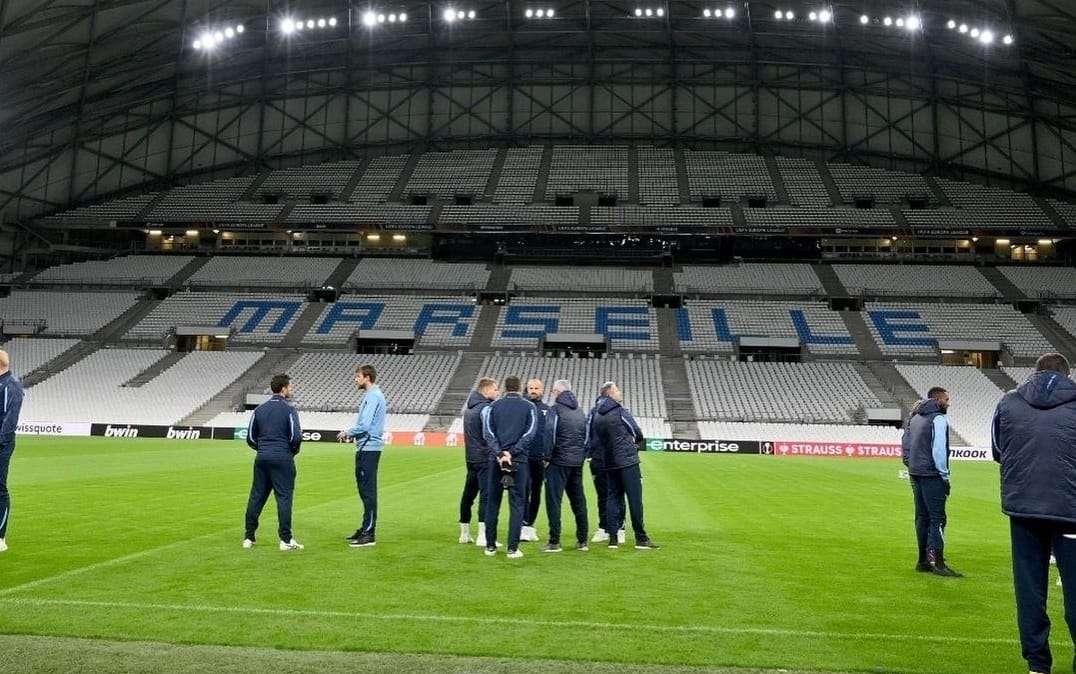 Marsiglia-Lazio, il walkaround biancoceleste: i ragazzi di Sarri “droit au but”