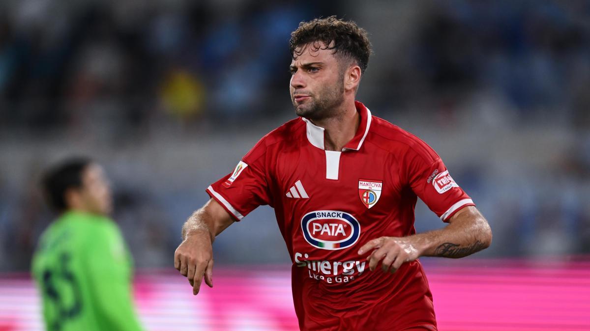 Mantova, Ruocco: "Il gol alla Lazio è il punto più alto della mia carriera"