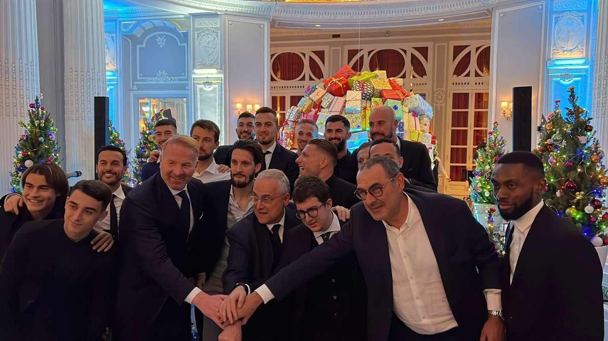RIVIVI DIRETTA - Cena di Natale Lazio: Lotito promuove Sarri, Immobile parla da capitano! - FOTO&VIDEO