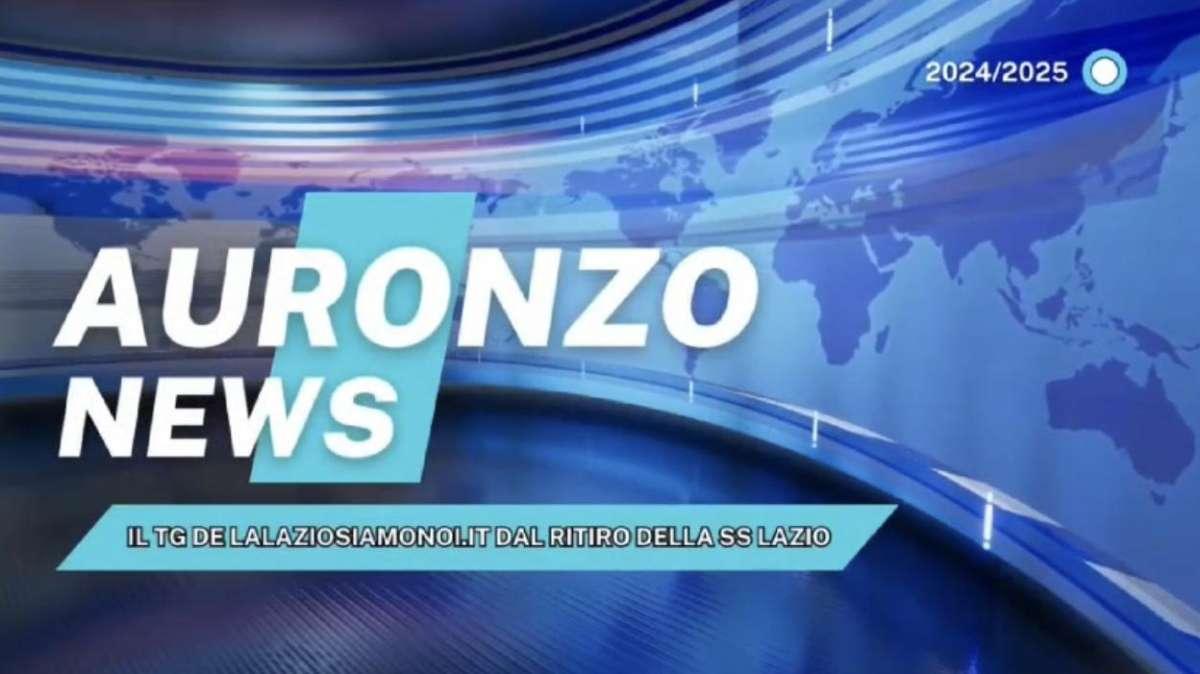 AURONZO GIORNO 3 - Lazio, lavoro tecnico-tattico allo Zandegiacomo: il nostro tg - VIDEO