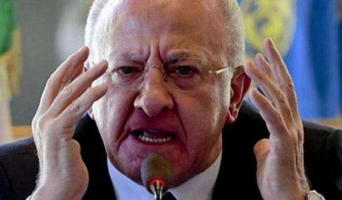 Coronavirus, De Luca al governo: "Sud a un passo dalla tragedia"