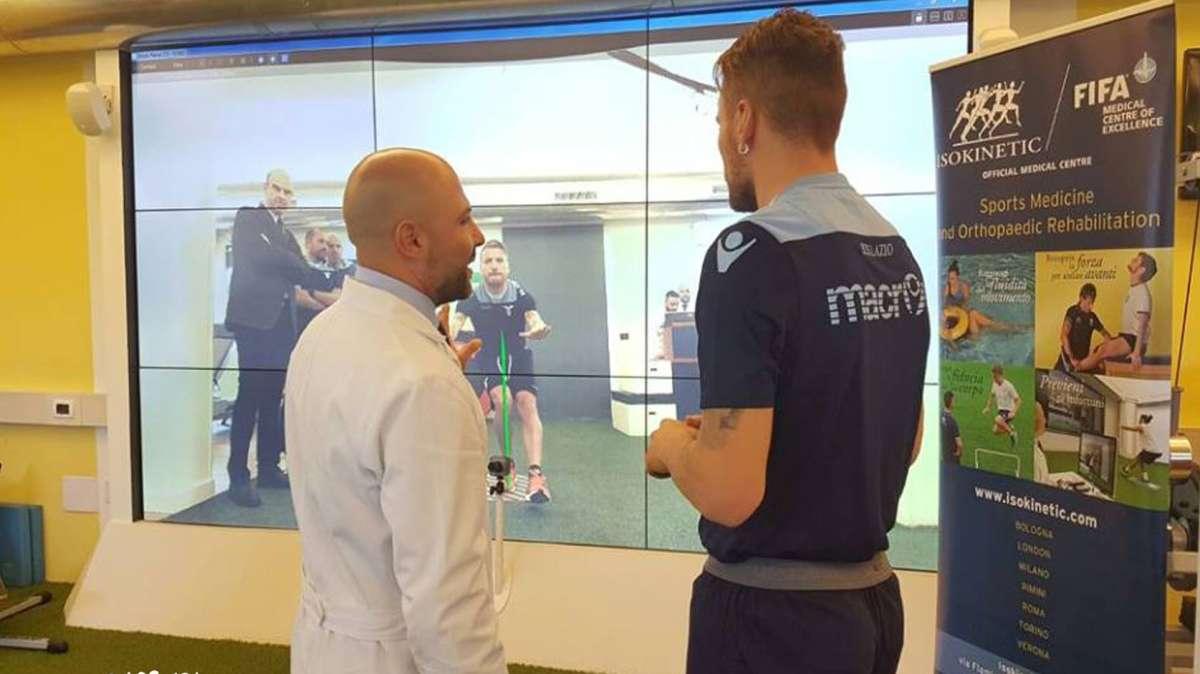 Test M.A.T., Inzaghi e Ripert: "La prevenzione infortuni è importante", Immobile e Parolo: "test positivi"