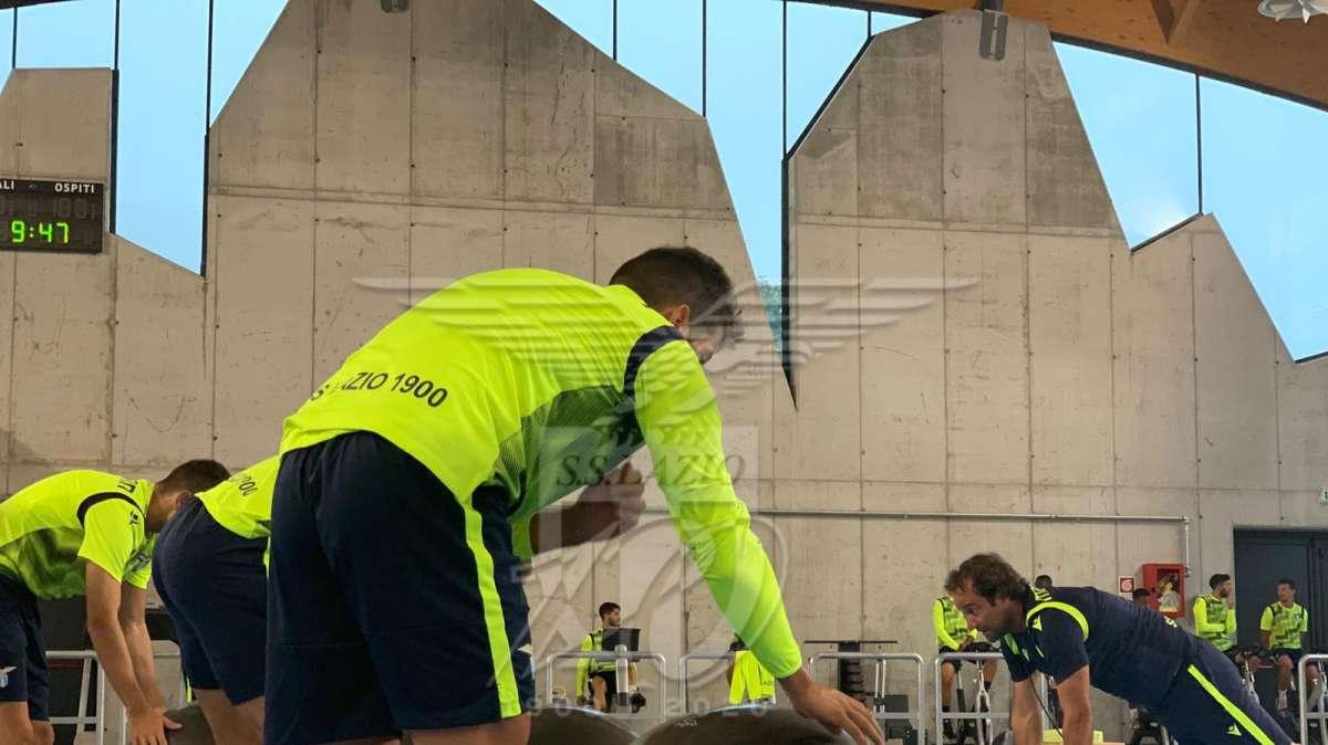VIDEO AURONZO GIORNO 6 - Lazio, rivivi l'allenamento in palestra della mattinata! 