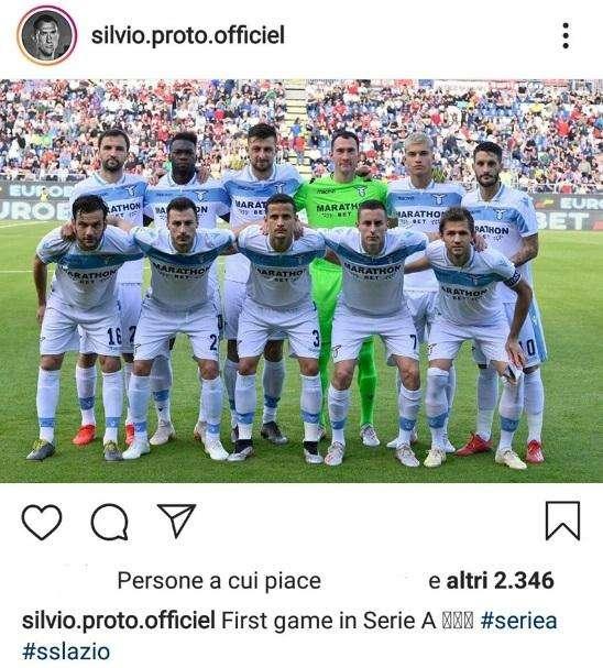 Lazio, Proto si gode l'esordio e Strakosha lo incensa: “Bravo!” - FOTO