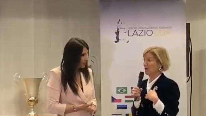 Trofeo Ignazio Scardina, Mezzaroma: "Sono emozionata, per la Lazio è un onore" - VIDEO