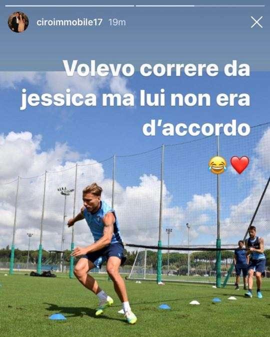 Lazio, nuova puntata del triangolo tra Immobile, Jessica e Acerbi: "Corro da lei, ma..." - FOTO