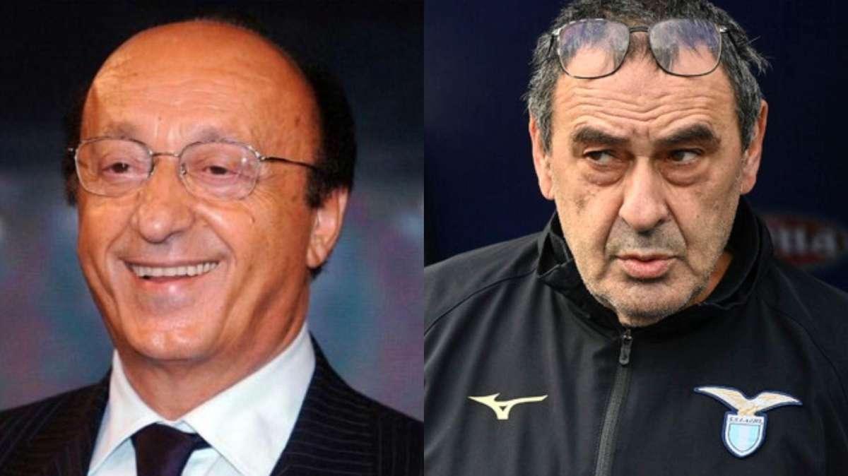 Lazio, Moggi prova a smentire Sarri: l'audio che lo inchioda - ECCO IL VIDEO