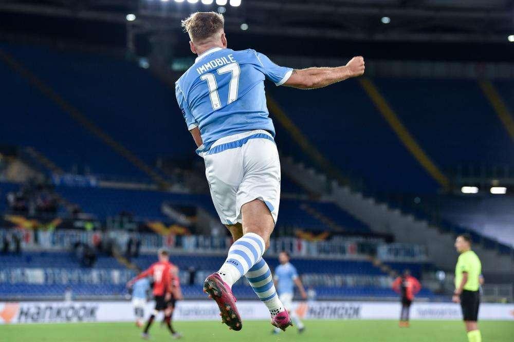 Lazio, ad aprire le marcature ci pensa Immobile: la statistica top