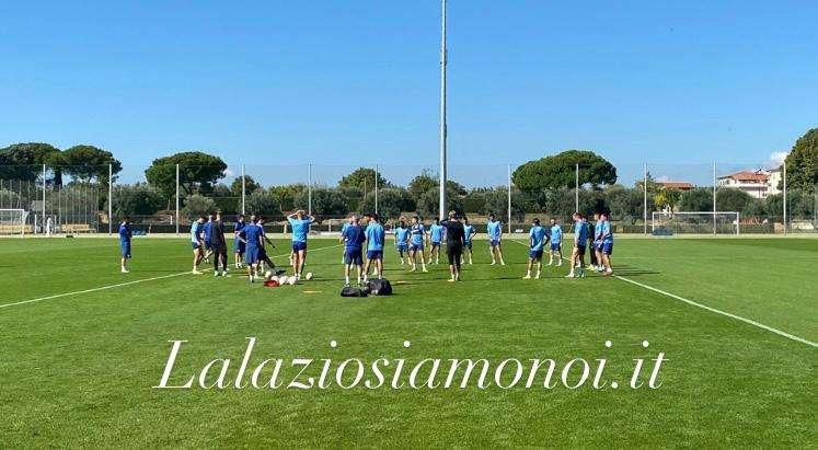 FORMELLO - Lazio, 15' aperti ai media: rifinitura anti-Sturm Graz - FOTO&VIDEO