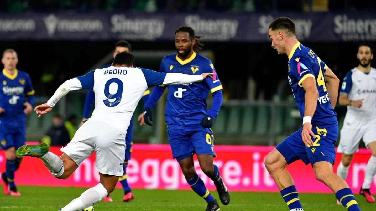 PAGELLE Verona - Lazio: Pedro a metà, Provedel senza paura. Immobile non al top
