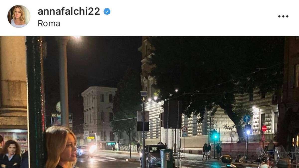 Lazio, il rammarico di Anna Falchi: “Tristi serate romane” - FOTO