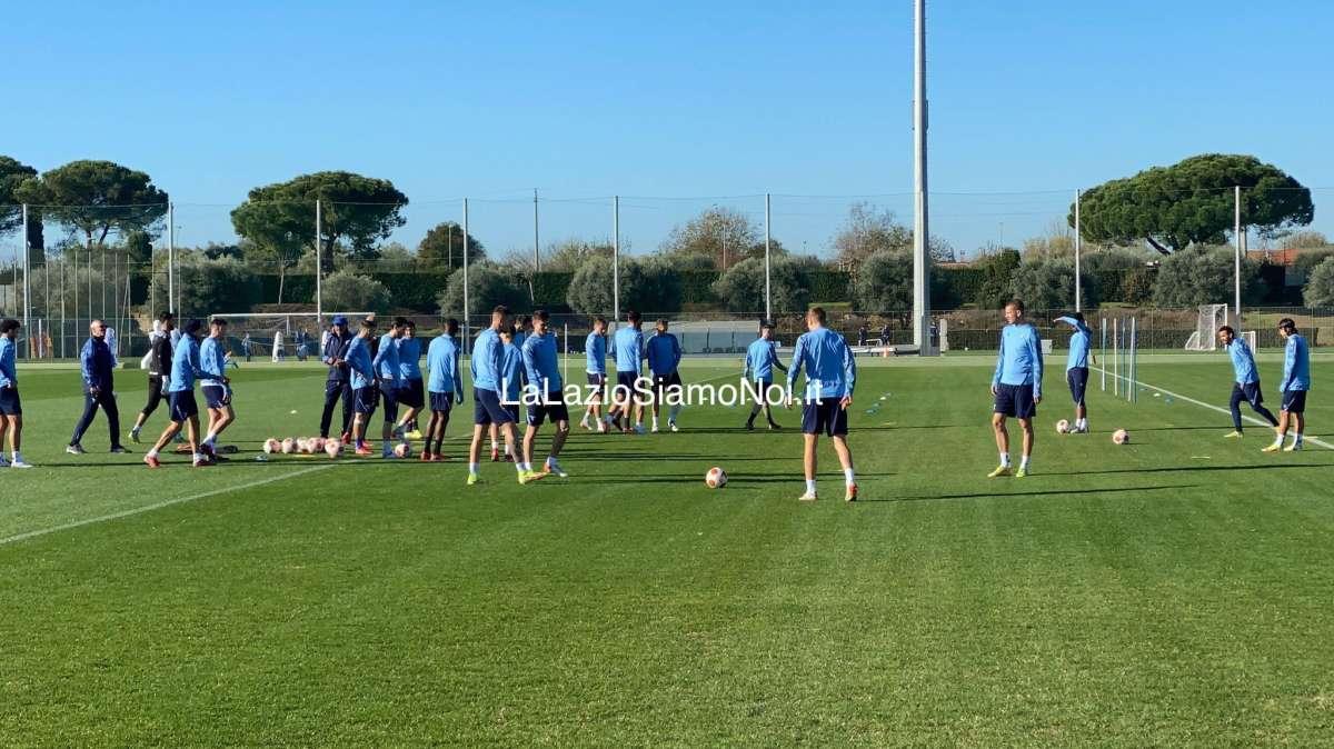 FORMELLO - Lazio, 15' aperti ai media: riscaldamento anti-Lokomotiv - FOTO & VIDEO
