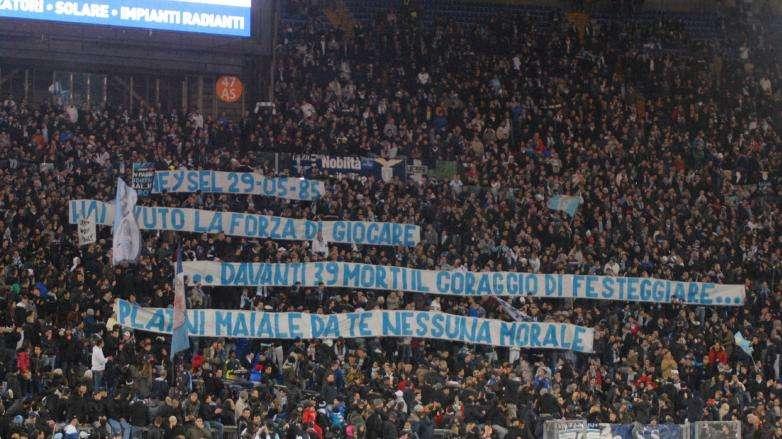 Giudice Sportivo, Lazio multata per gli striscioni contro la UEFA e Platini... Hernanes salta il Torino