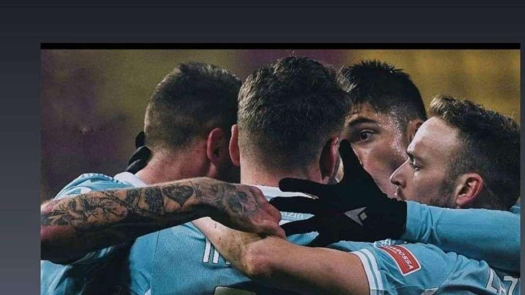 Lazio, il messaggio di Immobile: “Uniti ci rialzeremo” - FOTO