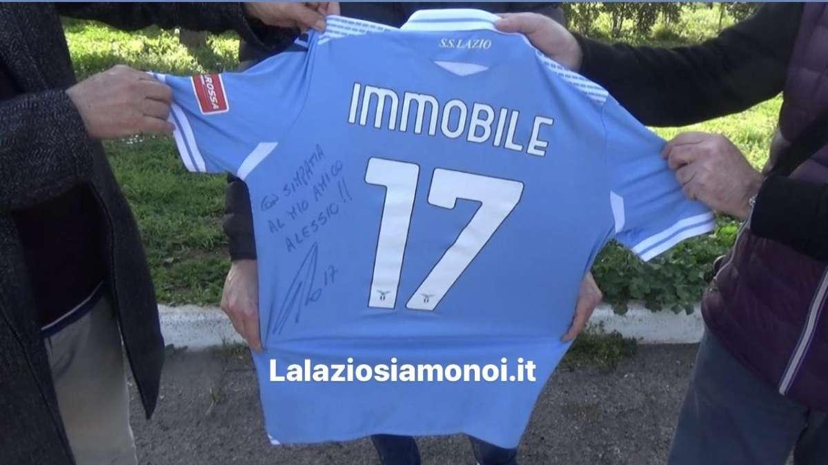 Lazio, Ciro e Jessica Immobile regalano un sorriso ad Alessio: la storia - FOTO