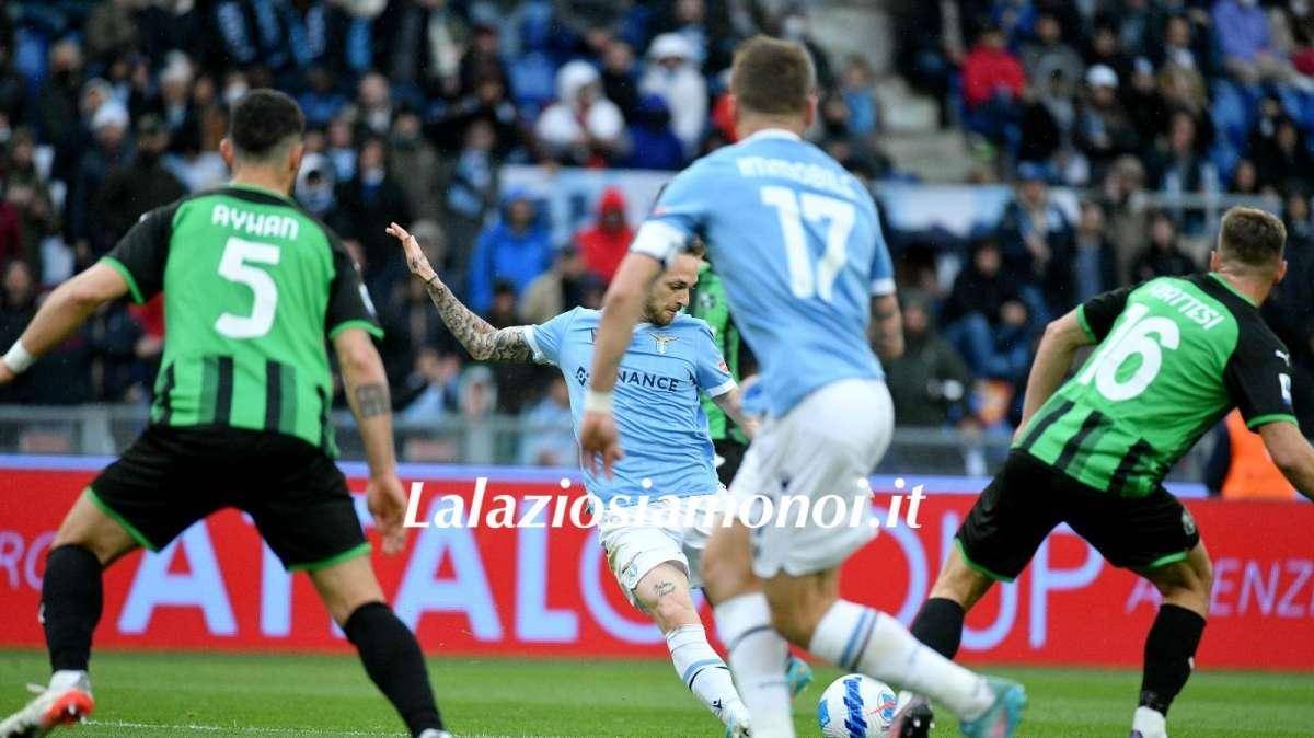 RIVIVI LA DIRETTA - Lazio - Sassuolo 2-1: i biancocelesti tornano a vincere grazie a Lazzari e Milinkovic