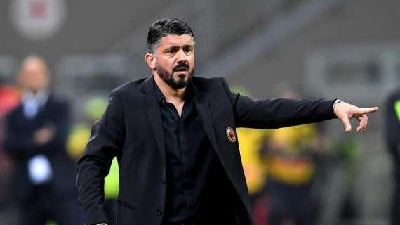 Milan - Lazio, Gattuso: "Con Inzaghi siamo amici, ma domani voglio tutti con la bava alla bocca"
