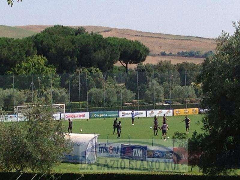 FORMELLO - Ultimo allenamento nella Capitale, poi pranzo di squadra e la partenza per Auronzo