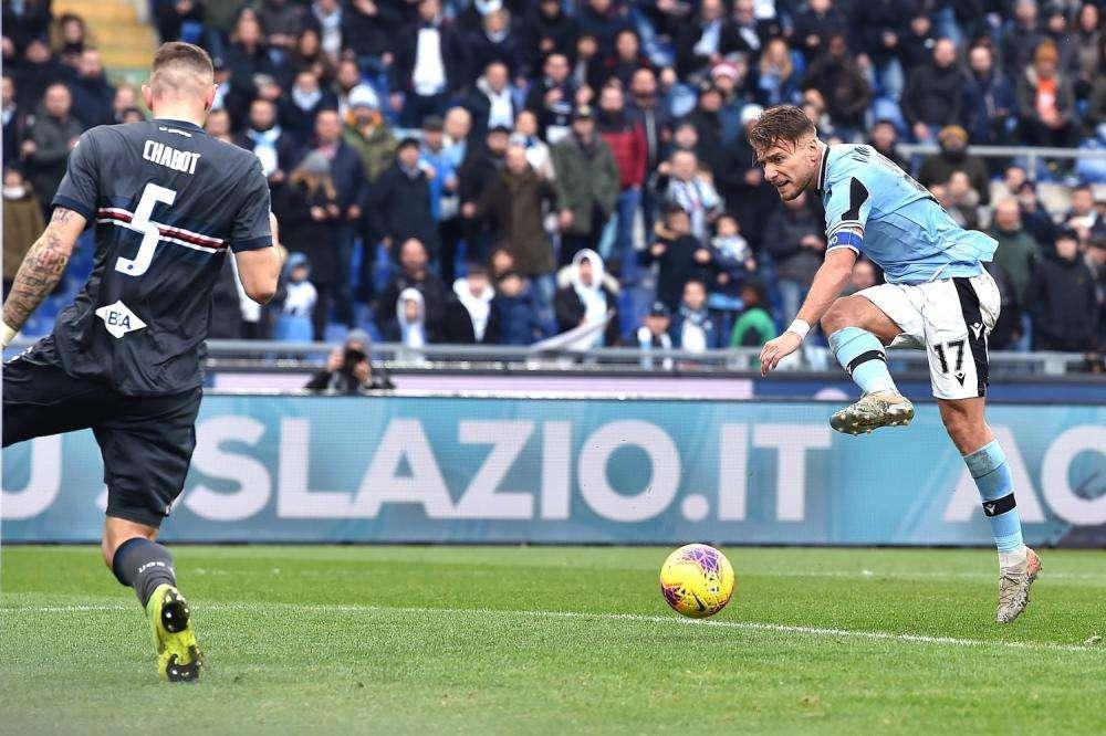 VIDEO - Lazio-Sampdoria 5-1: rivivi i gol di Immobile, Caicedo e Bastos con le urla di Zappulla