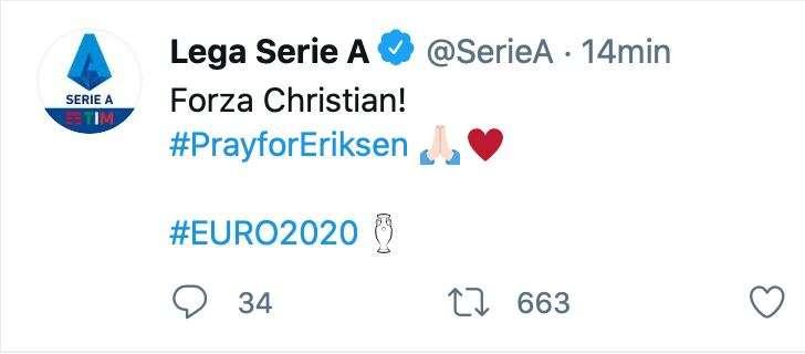 Eriksen, dalle leghe europee ai club di Serie A: tutto il mondo è con il centrocampista dell'Inter