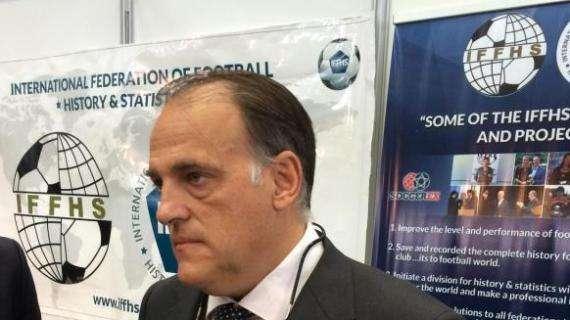 Liga, Tebas annuncia: "Da gennaio vogliamo avere nuovamente il pubblico allo stadio"