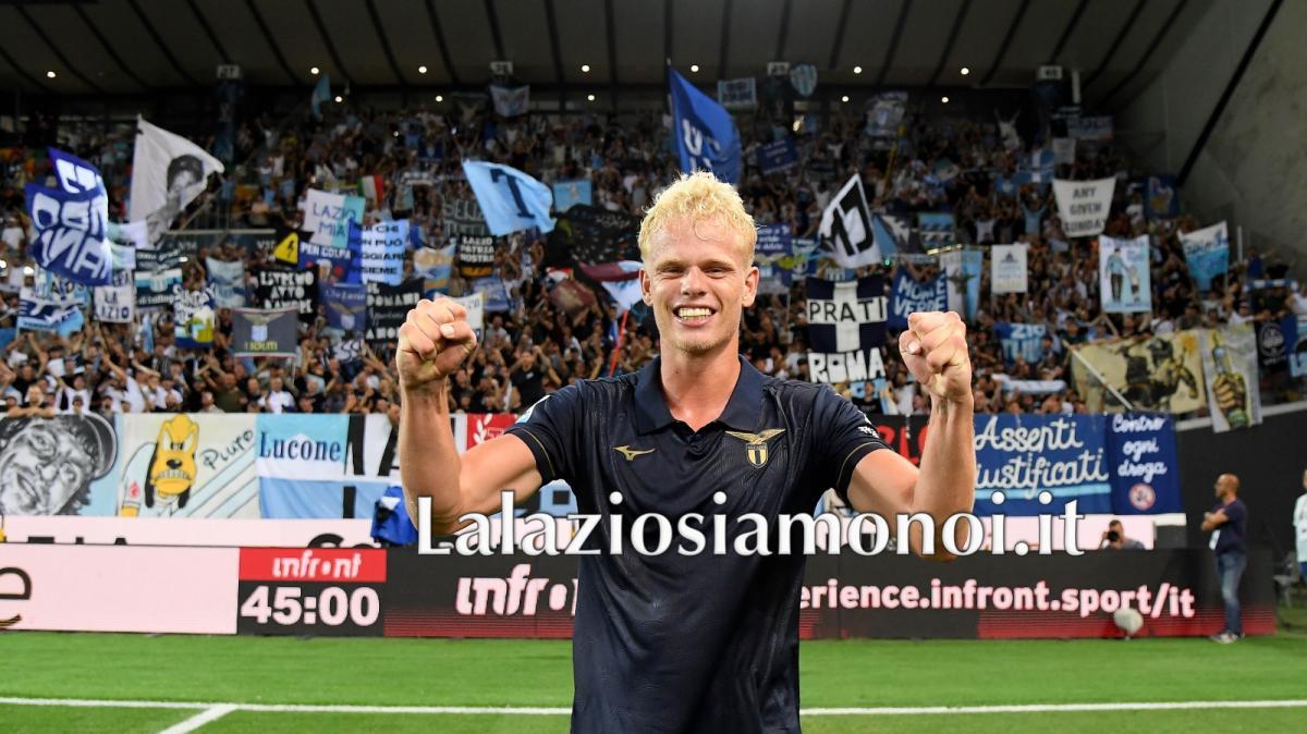 Lazio, Provstgaard e l'entusiasmo social. Gli rispondono anche i compagni