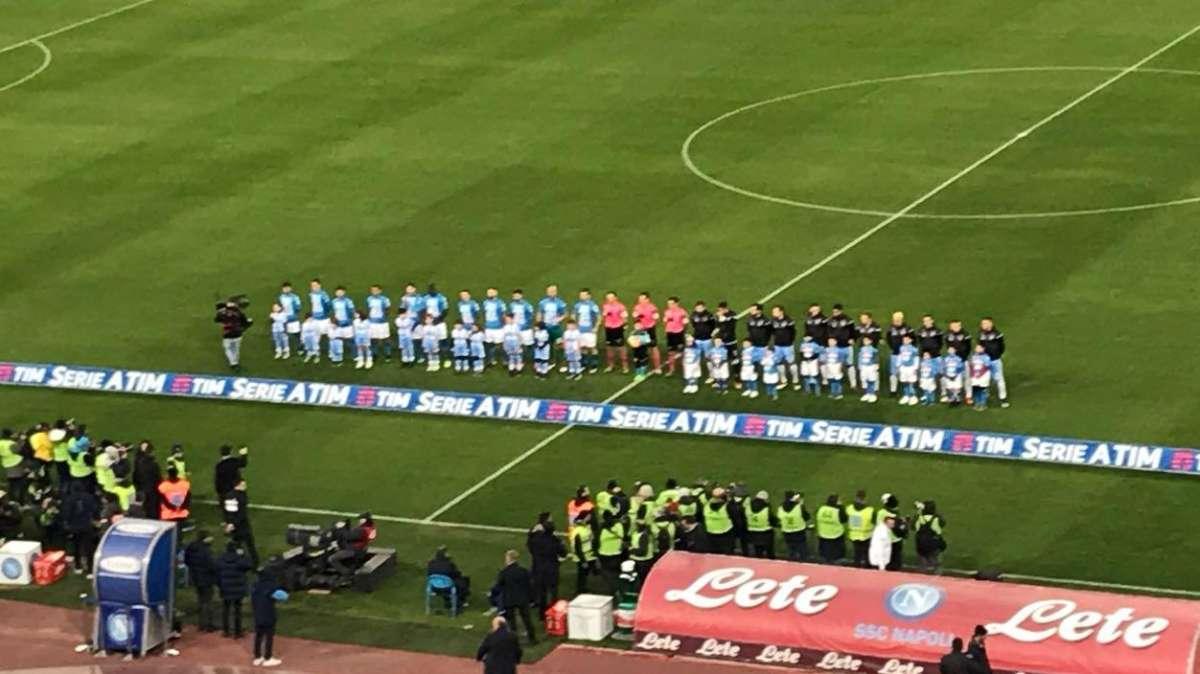 RIVIVI IL LIVE - Napoli-Lazio 4-1 (3' de Vrij, 43' Callejon, 53' aut. Wallace, 56' Zielinski, 73' Mertens)
