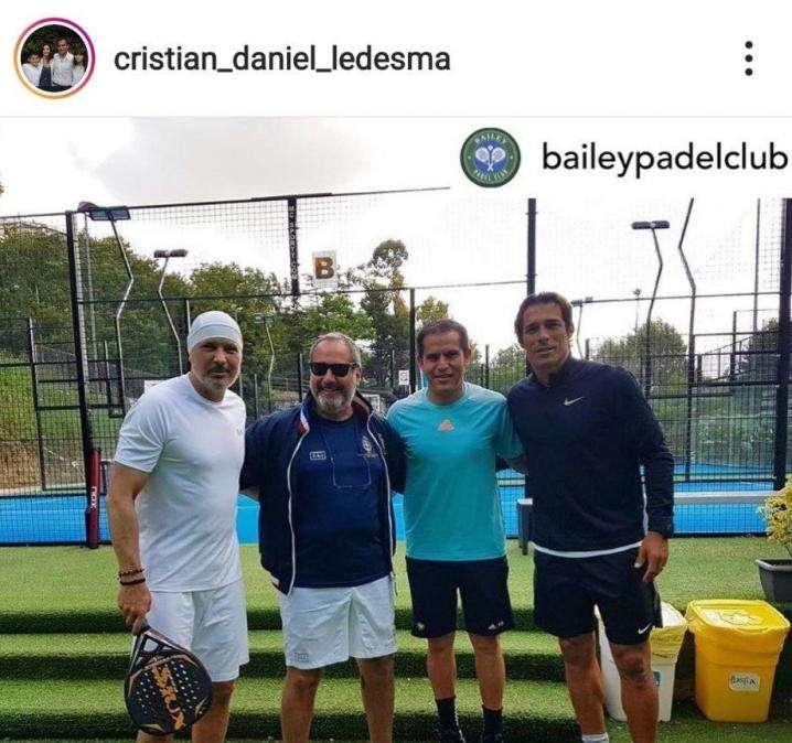 Domenica di padel tra ex Lazio: la sfida tra Ledesma, Mihajlovic e Corradi - FT
