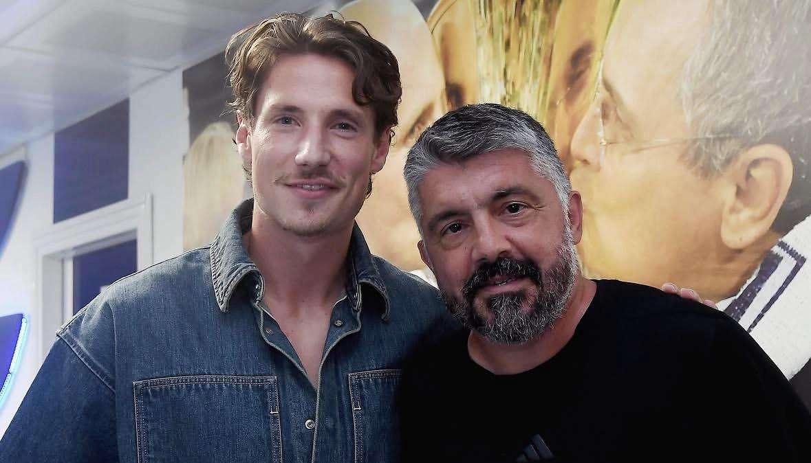 Lazio, l'abbraccio tra Pinamonti e Gattuso: "Sono felice e carico!"