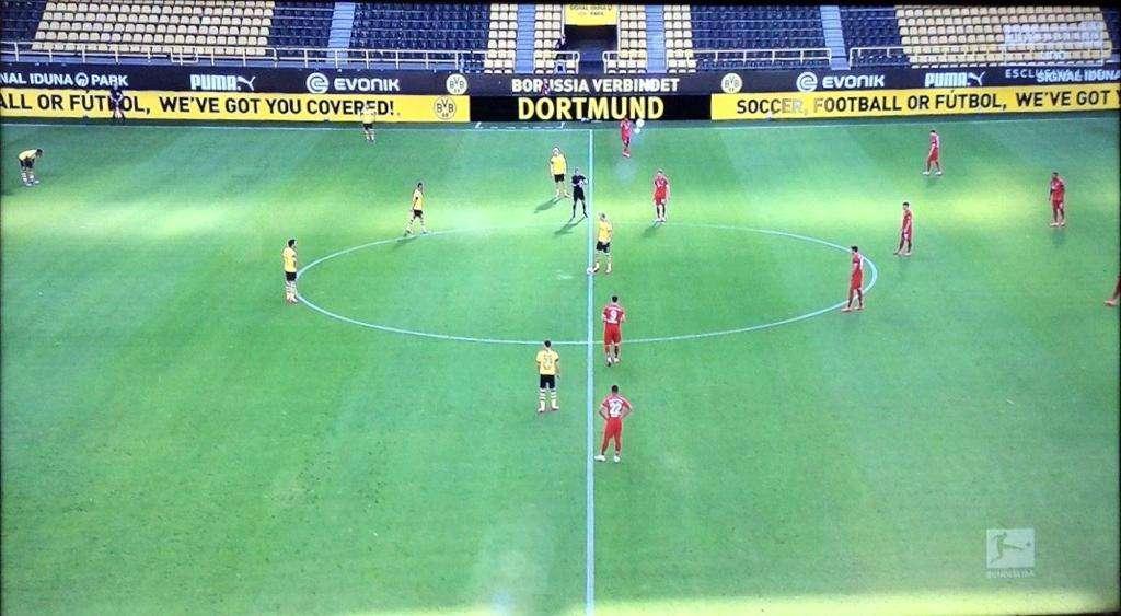 RIVIVI LA DIRETTA - Borussia Dortmund - Bayern Monaco 0-1 (42' Kimmich)