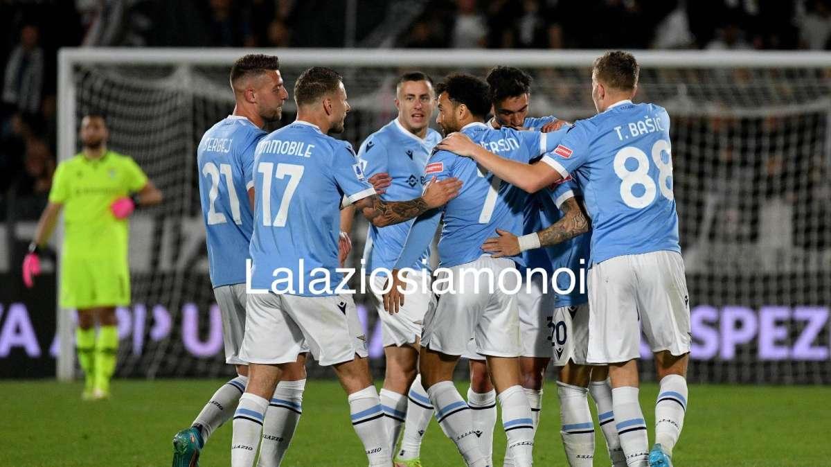 Lazio, montagne russe al Picco: Acerbi abbatte lo Spezia e Sarri è quinto