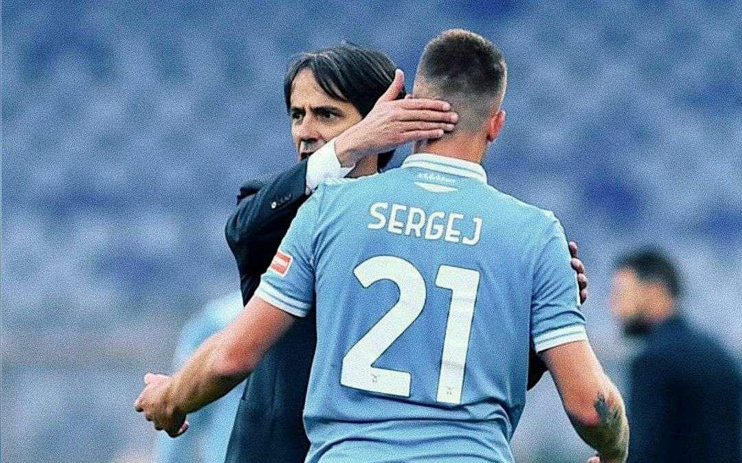 Lazio, Milinkovic e le battaglie insieme a Inzaghi: "Io mettevo la mia energia, tu..." - FOTO