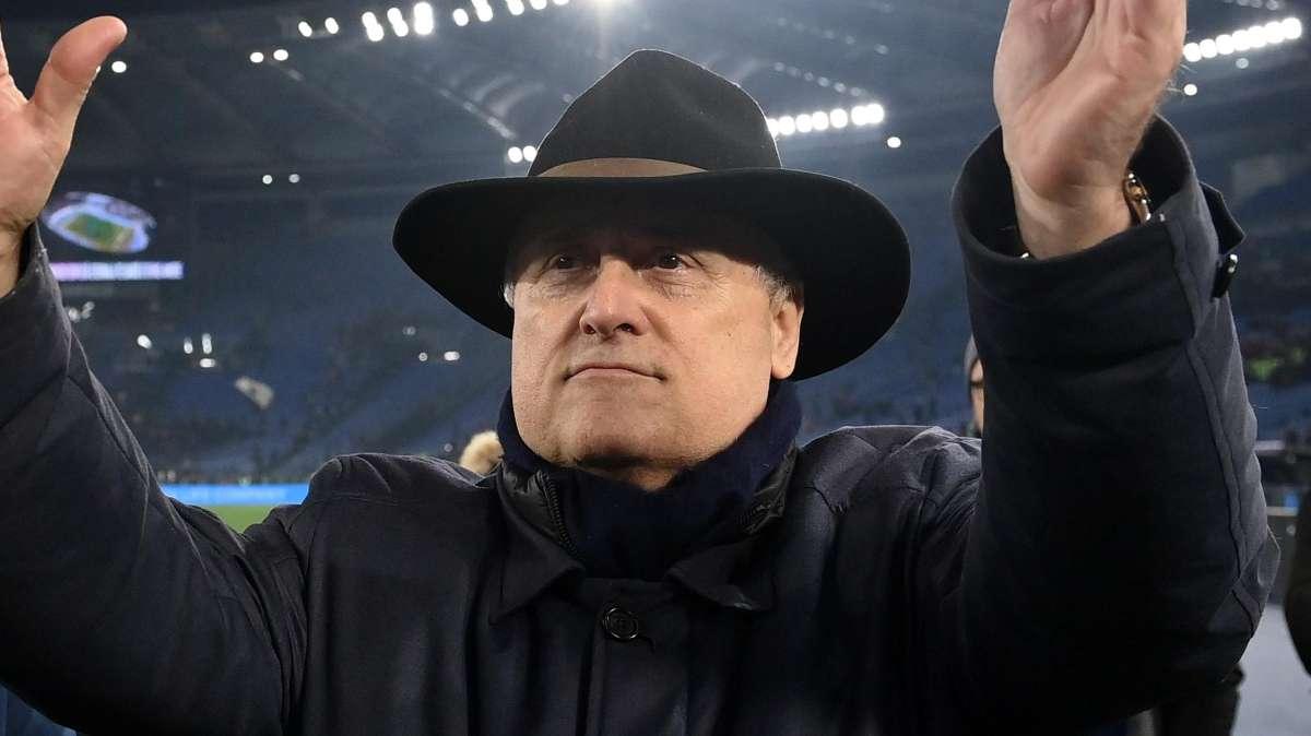 Lazio, Lotito: "Per altri la rosa è competitiva, non facciamo le figurine..."