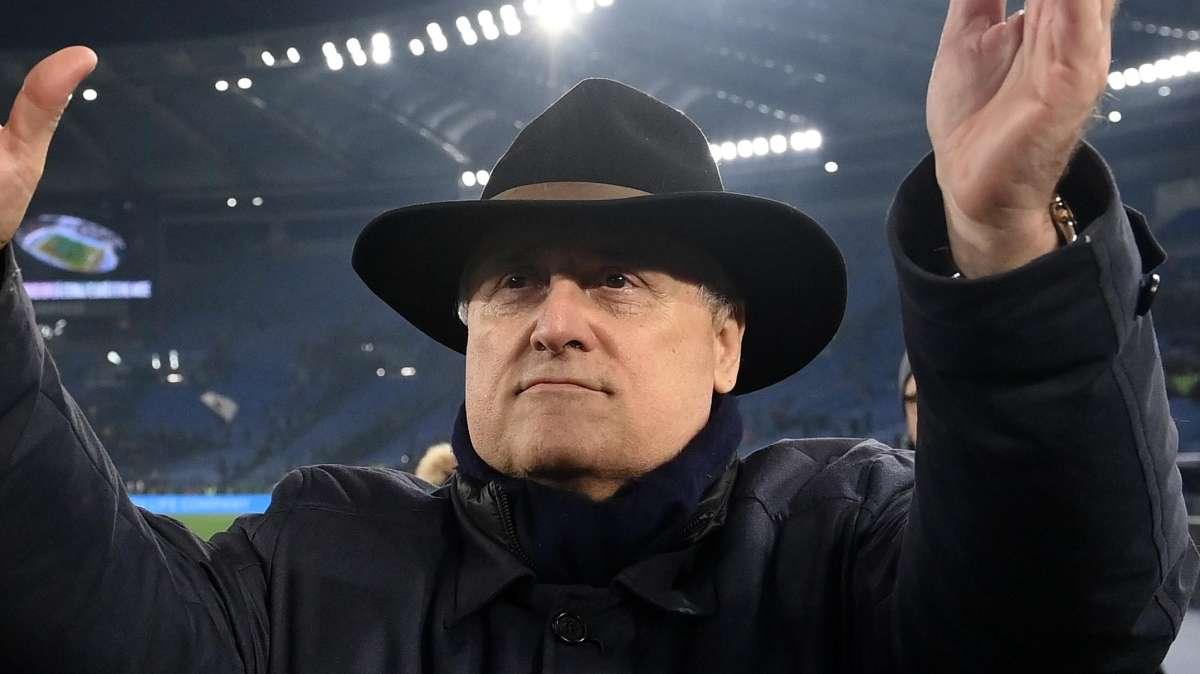 Lazio, Lotito annuncia: "Presto arriverà una nuova aquila". E su Bernabè...
