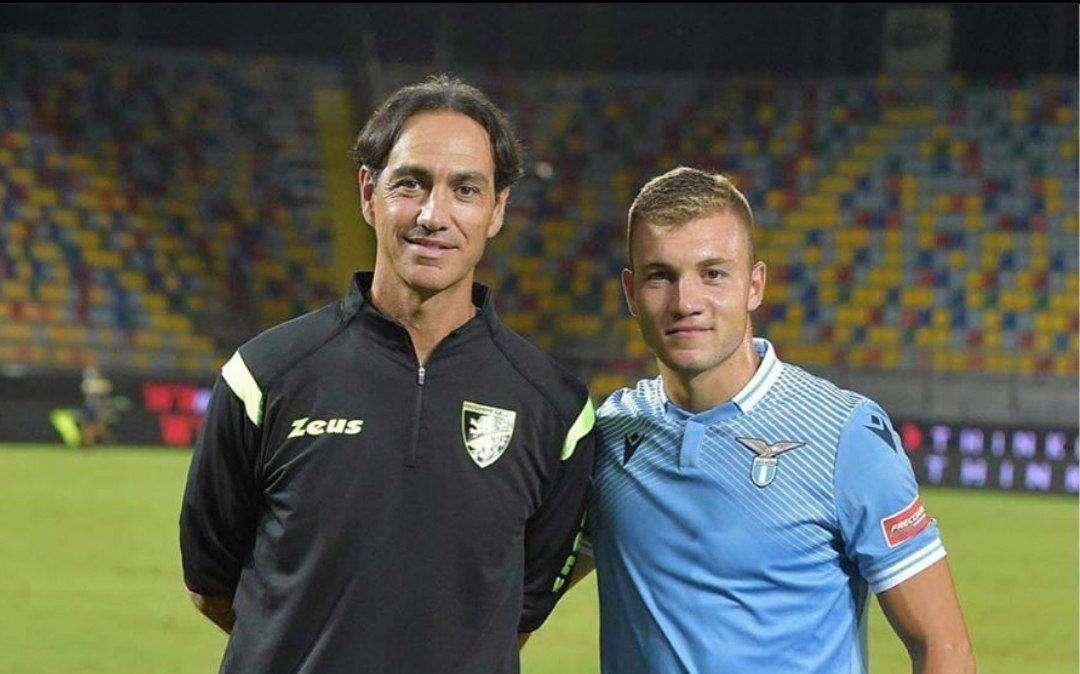 Lazio, Armini e lo scatto con l'idolo Nesta: "Indescrivibile" - FT