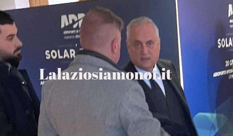 ADR inaugura la nuova Solar Farm a Fiumicino: tra i presenti anche Lotito