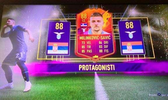 FIFA 21 / FUT e la carta "Protagonisti": ecco Milinkovic-Savic 88, mostruoso!