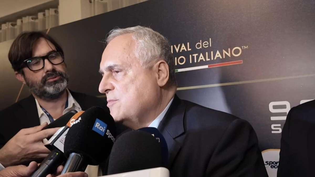 Gran Galà del Calcio, Lotito: "Lazio, Flaminio, Baroni e il rinnovo: vi spiego" - VD