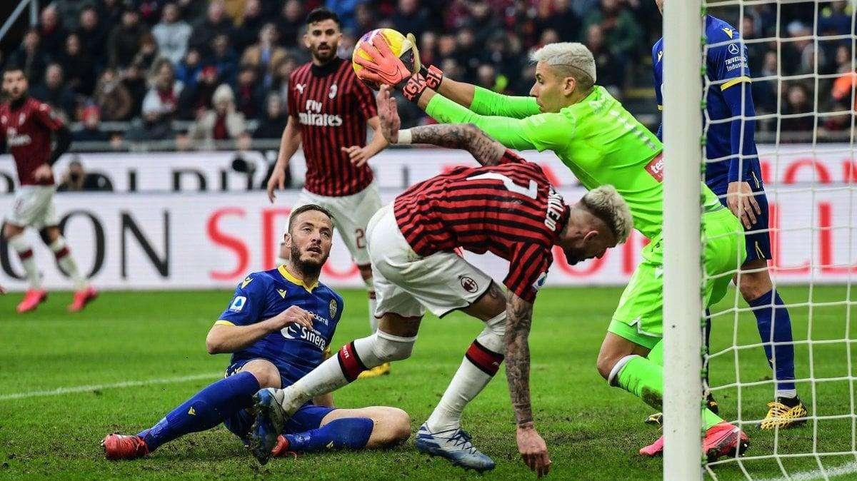 Serie A, se si ferma il campionato chi va in Europa? Il curioso caso di Milan - Verona